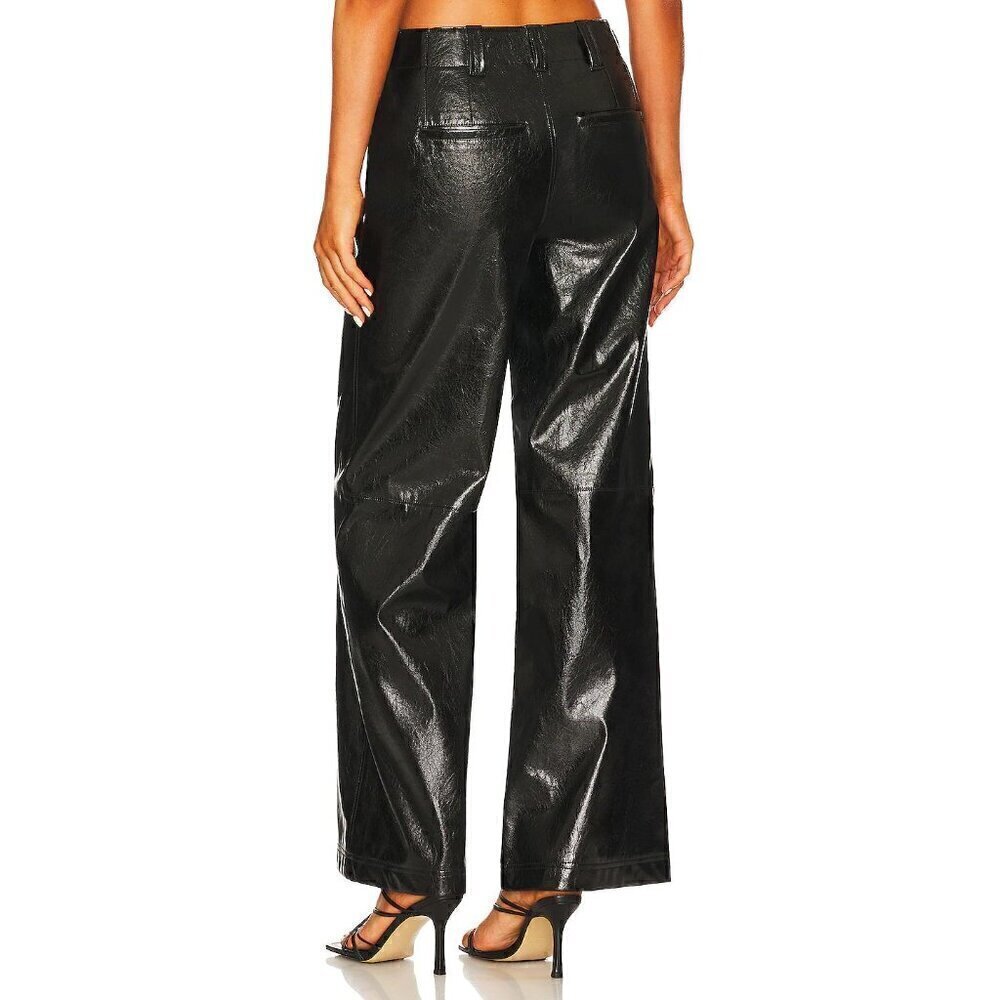 FREE PEOPLE Star Crossed Lovers Straight in Black Size US 0 - Picture 3 of 14